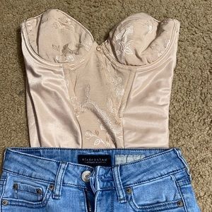 Corset top, bodysuit
